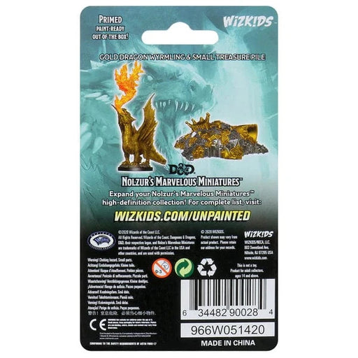 n/a D&D Nolzur's Gold Dragon Wyrmling & Small Treasure