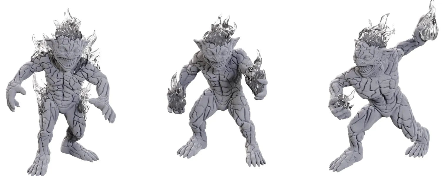 Brain Games LV D&D Nolzurs Marvelous Minis W24 Magmins