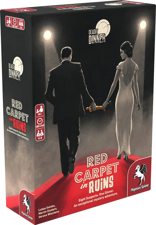 N/A Boardgame Deadly Dinner – Red Carpet in Ruins (English Edition)