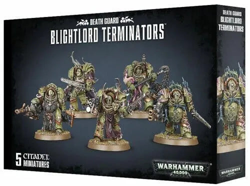 Games Workshop DEATH GUARD: BLIGHTLORD TERMINATORS