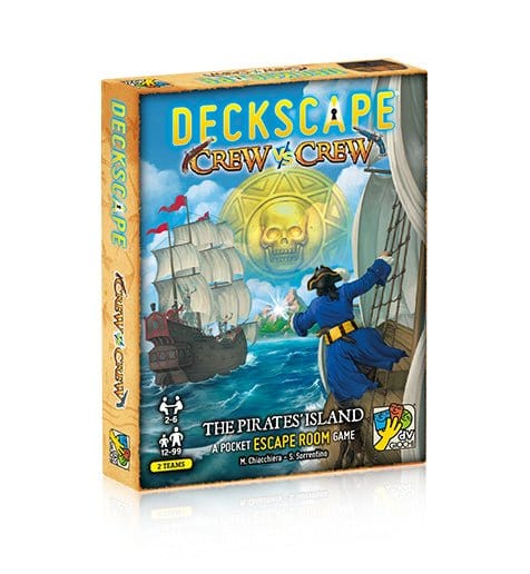 n/a galda spēles Deckscape Crew vs Crew: The Pirates' Island