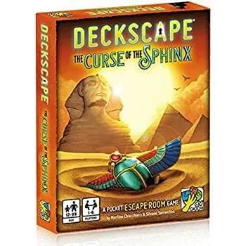Brain-Games.lv galda spēles Deckscape: Curse of the Sphinx