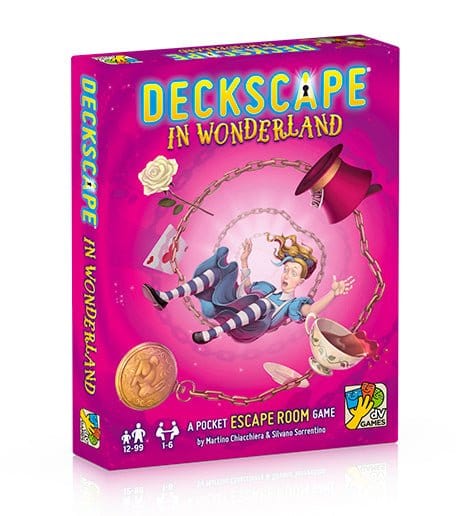 Brain Games LV galda spēles Deckscape: In Wonderland