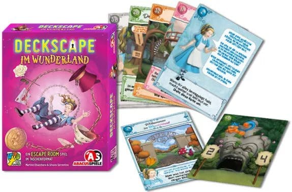 Brain Games LV galda spēles Deckscape: In Wonderland