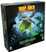 Deep Rock Galactic Goo from Above 2. izdevuma galda spēles kaste ar zaļām radībām uz tumša alu fona.
