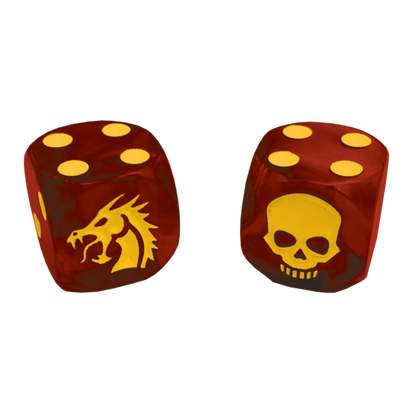 n/a Aksesuāri un piederumi Dice Dragon Dice Bag Red
