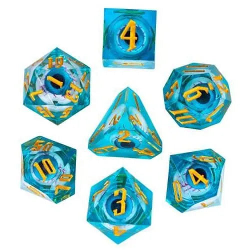 Brain Games LV Dice-Set Eye Liquid Blue