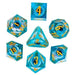 Brain Games LV Dice-Set Eye Liquid Blue