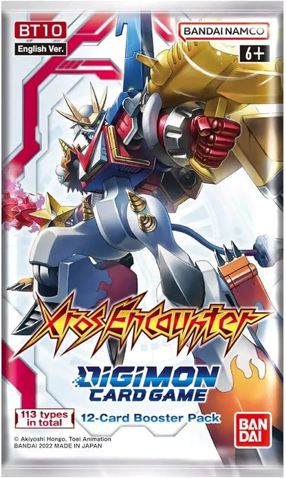 N/A Boardgame Digimon CG XROS Encounter Booster BT10
