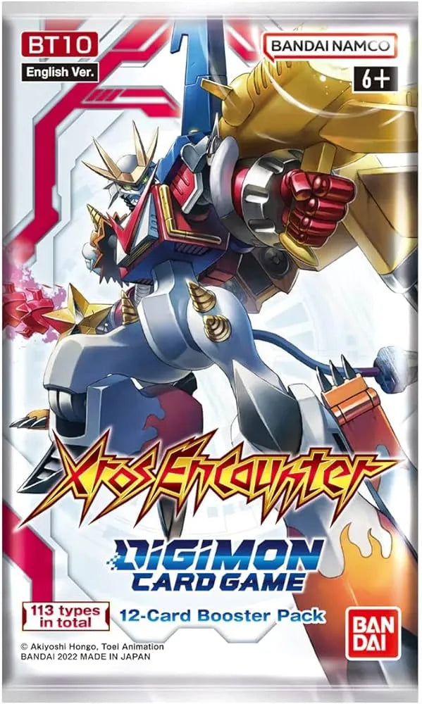 N/A Boardgame Digimon CG XROS Encounter Booster BT10