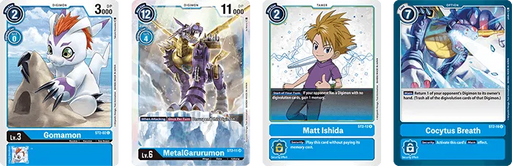 Brain Games LV galda spēles DIGIMON kāršu spēles Startera komplekts: Cocytus Blue
