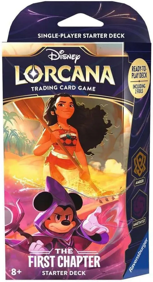 n/a n/a Disney Lorcana: The First Chapter TCG Starter Deck Amber & Amethyst
