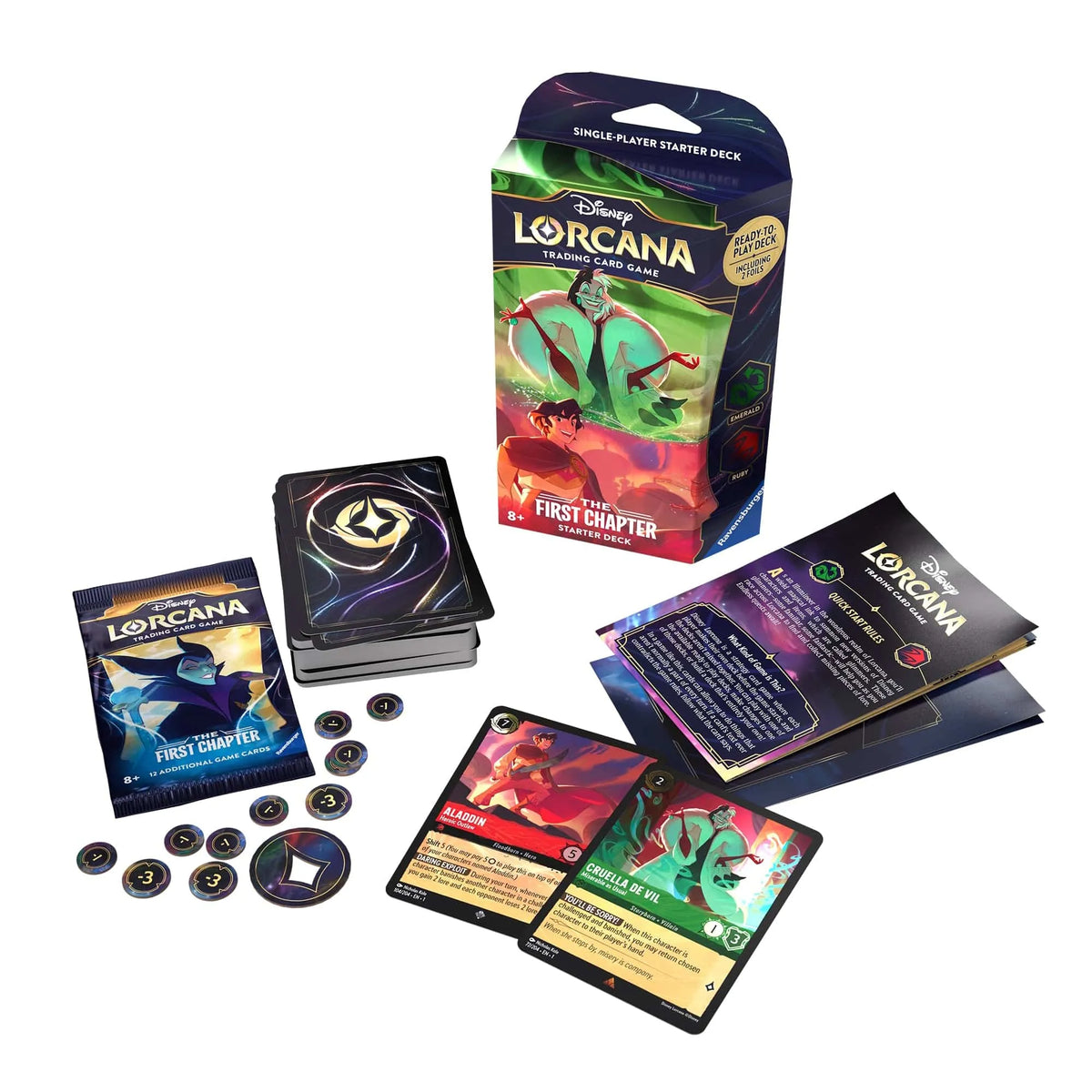 n/a n/a Disney Lorcana: The First Chapter TCG Starter Deck Ruby & Emerald