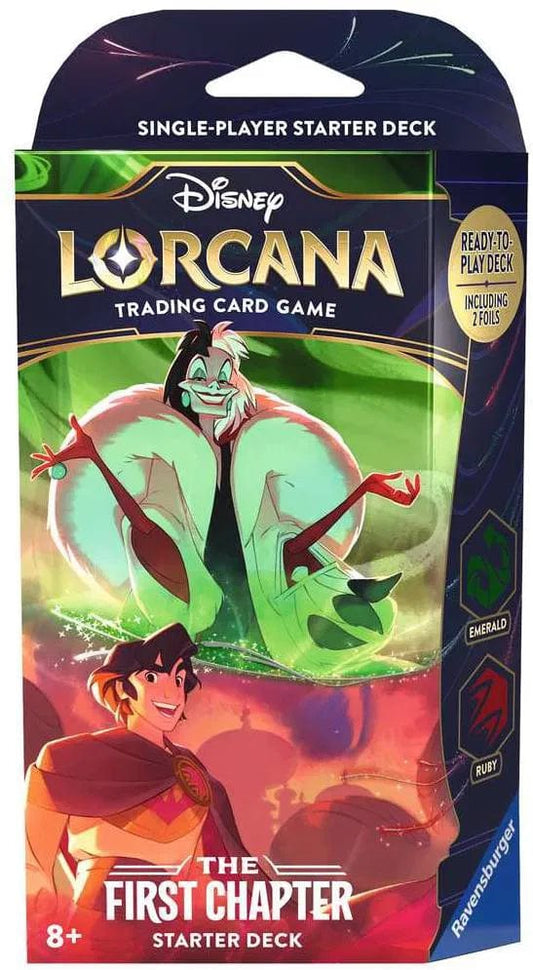n/a n/a Disney Lorcana: The First Chapter TCG Starter Deck Ruby & Emerald