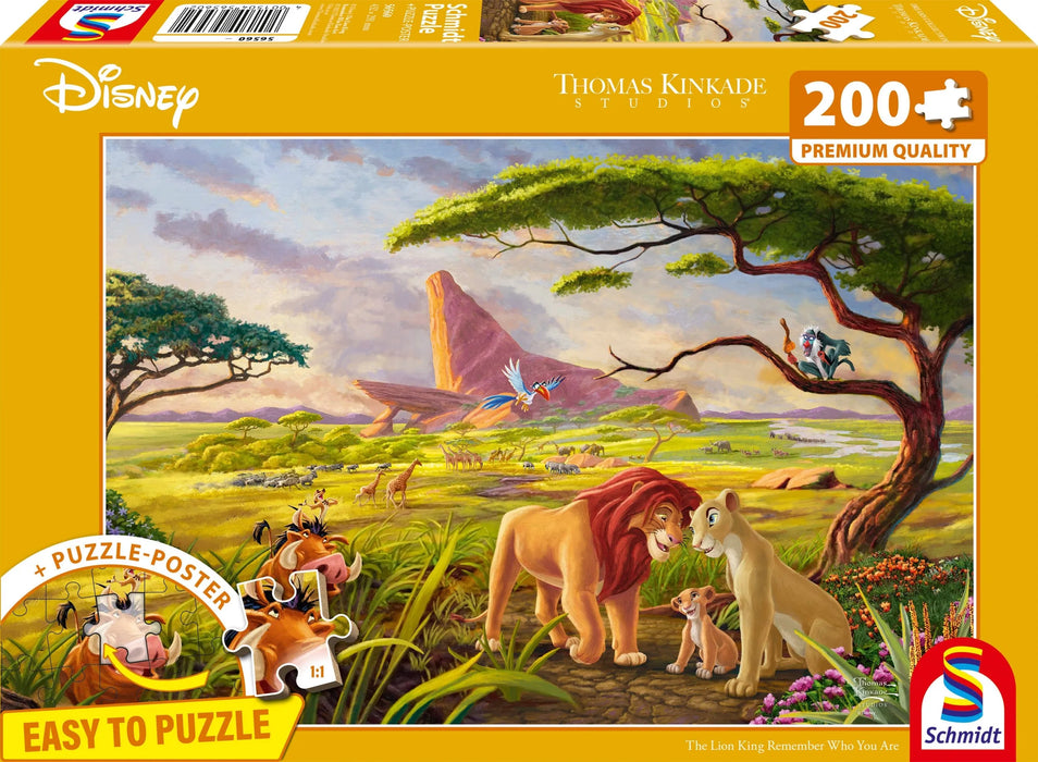 Brain Games LV Puzles Disney, The Lion King Remember Who You Are