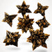 Distopean bane metal dice set