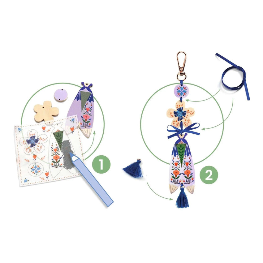 Brain Games LV DIY - Bag charms - Butterflies