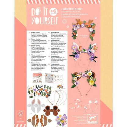 Brain Games LV DIY - Create - Headbands - Flower friends