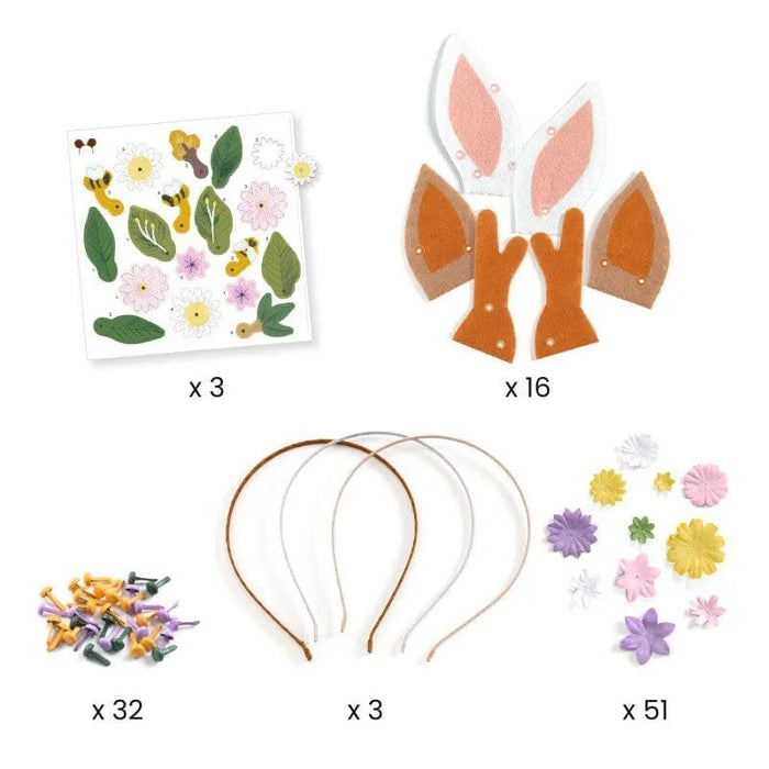 Brain Games LV DIY - Create - Headbands - Flower friends