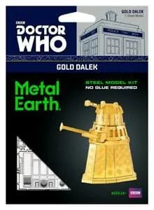 Brain Games LV Mēroga modelis Doctor Who: Gold Dalek, metāla konstruktors