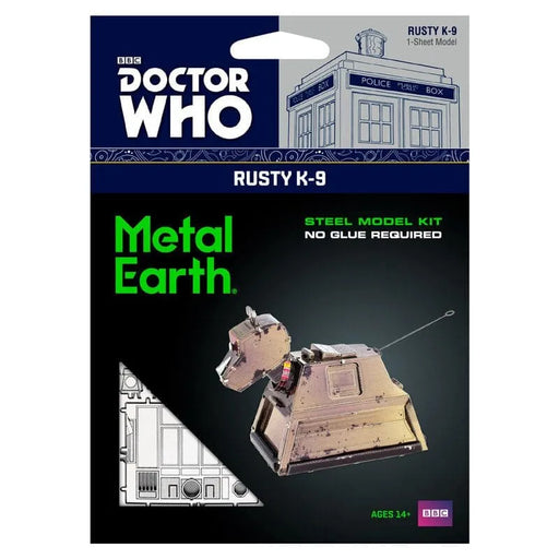 Brain Games LV Mēroga modelis Doctor Who: Rusty K-9, metāla konstruktors