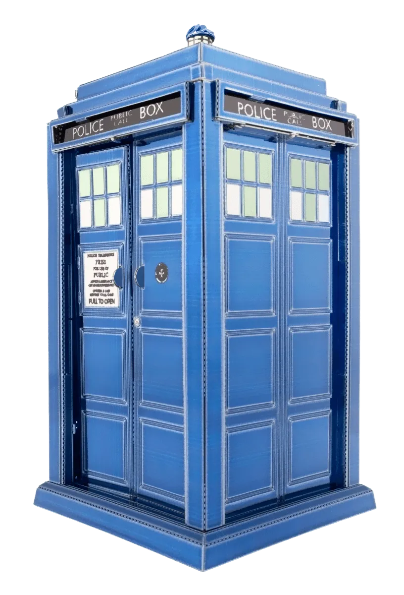 Brain Games LV Mēroga modelis Doctor Who: TARDIS, metāla konstruktors