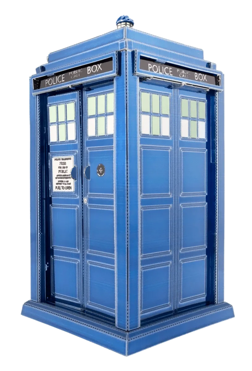 Brain Games LV Mēroga modelis Doctor Who: TARDIS, metāla konstruktors
