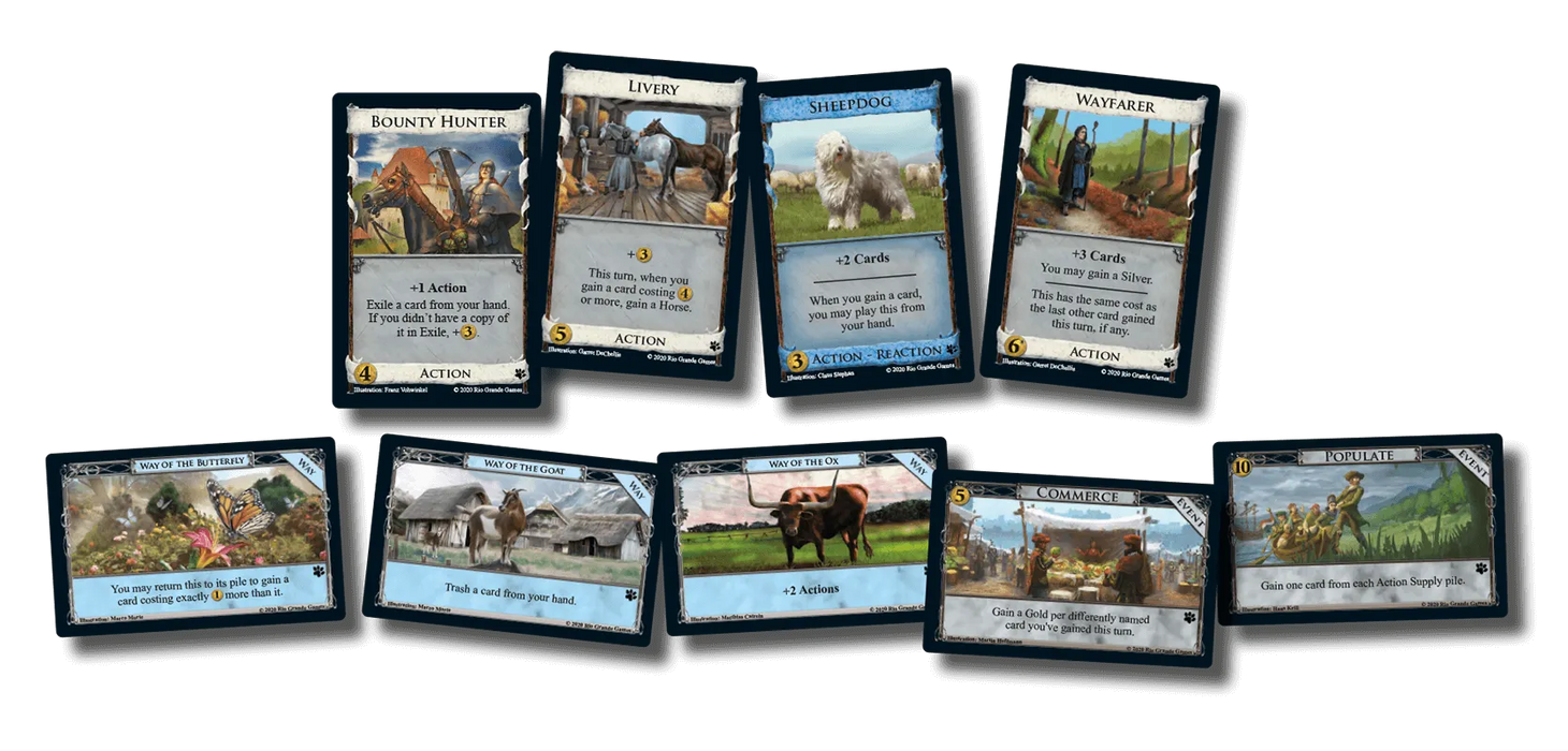 n/a galda spēles Dominion: Menagerie (paplašinājums)