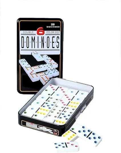 Brain Games LV Domino double 6 in tin - 28 stones / PU 1/24