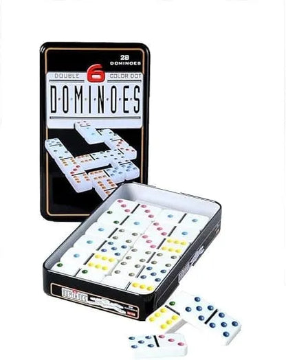 Brain Games LV Domino double 6 in tin - 28 stones / PU 1/24