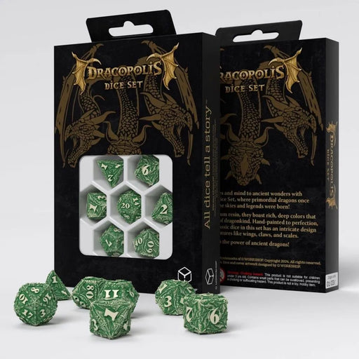 n/a DRACOPOLIS DICE SET: THE ANDEAN LONGNECK