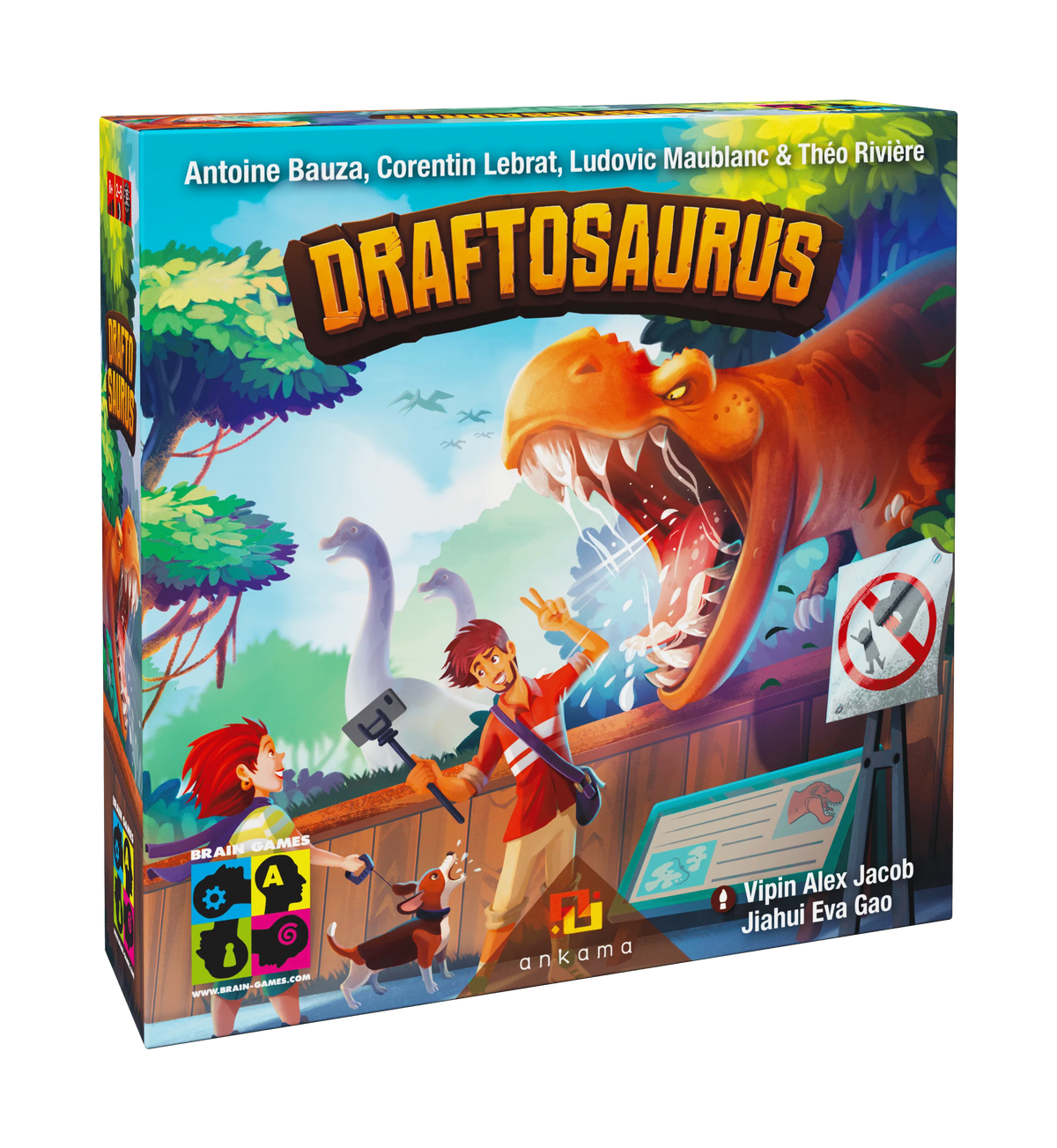 BrainGames galda spēles Draftosaurus