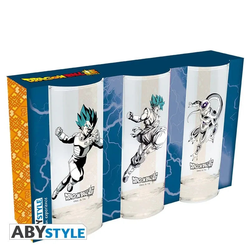 Brain Games LV DRAGON BALL SUPER - Set de 3 verres x2