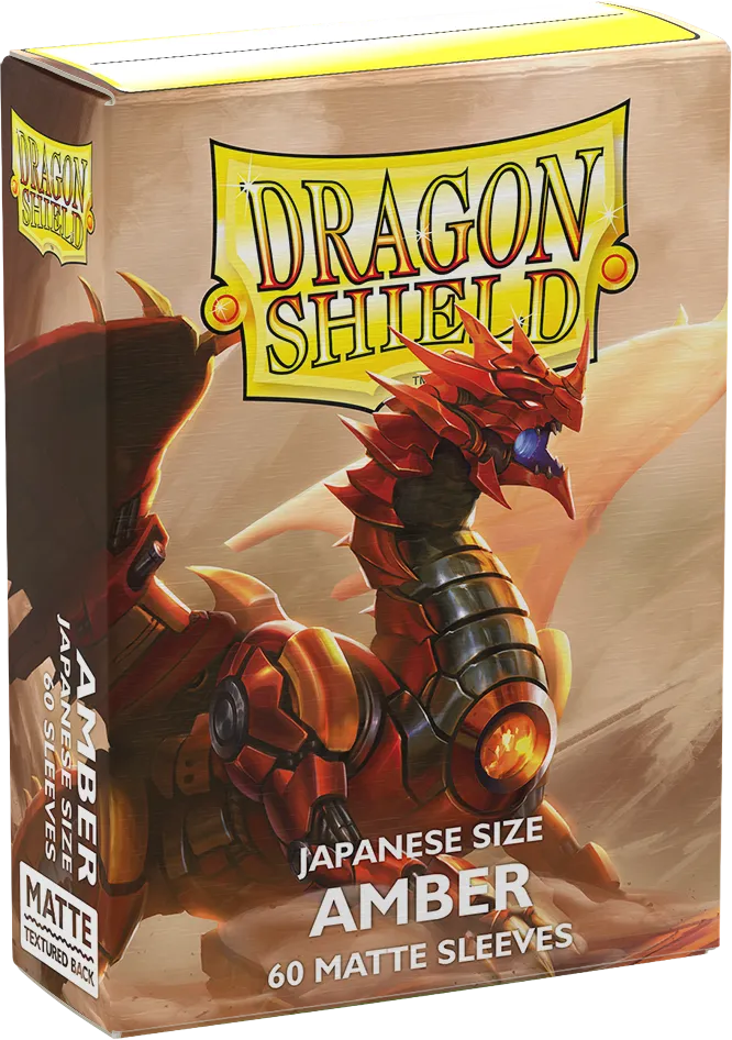 Dragon Shield: Japanese Matte – Amber (60)