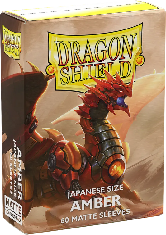 Dragon Shield: Japanese Matte – Amber (60)