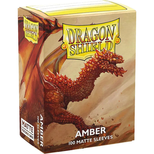Brain Games LV Dragon Shield: Matte – Amber (100)