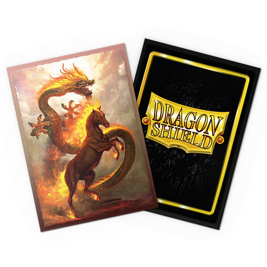 Dragon Shield: Matte Dual Art – Fire Horse 2026