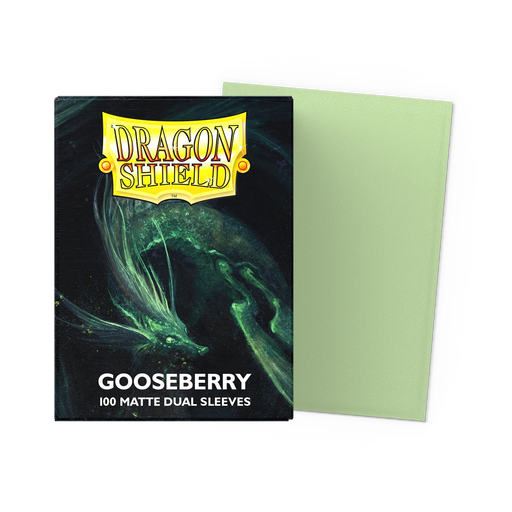 Dragon Shield: Matte Dual Pastels – Gooseberry