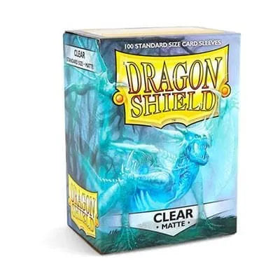 Brain-Games.lv Dragon Shield - MATTE Sleeves  - CLEAR, 63.5x88, 100 gab.