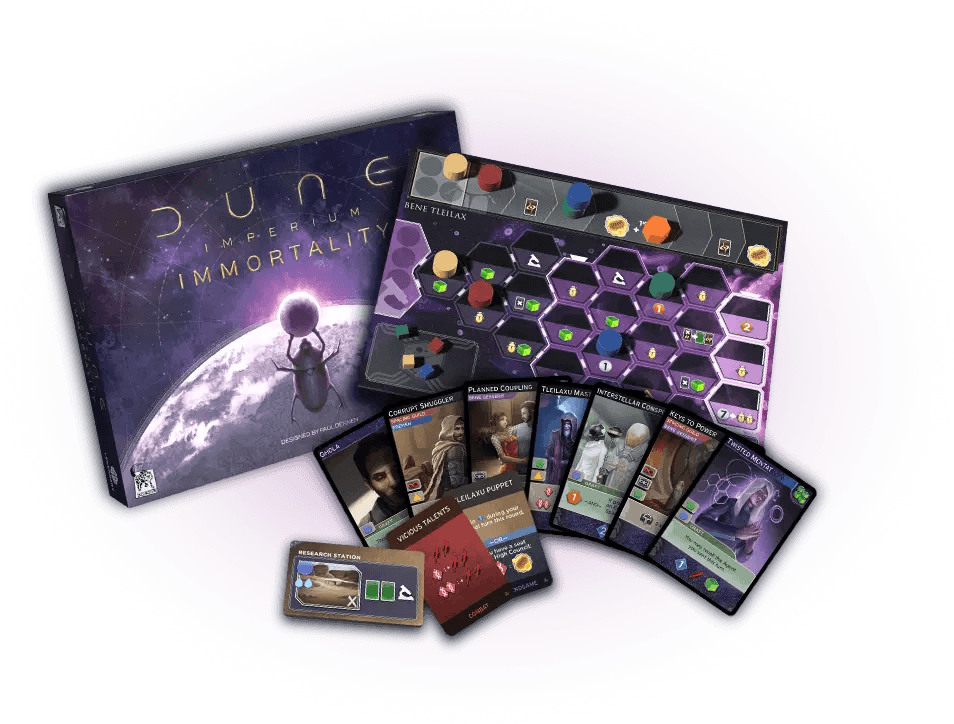 Brain Games LV galda spēles Dune: Imperium - Immortality (paplašinājums)