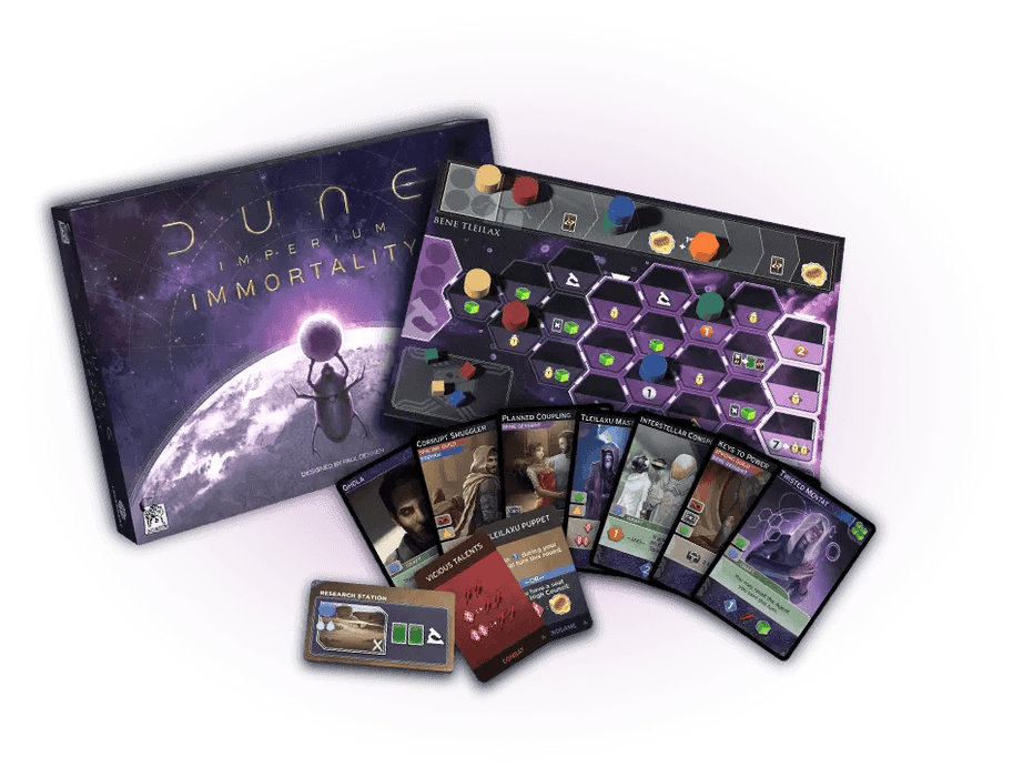 Brain Games LV galda spēles Dune: Imperium - Immortality (paplašinājums)