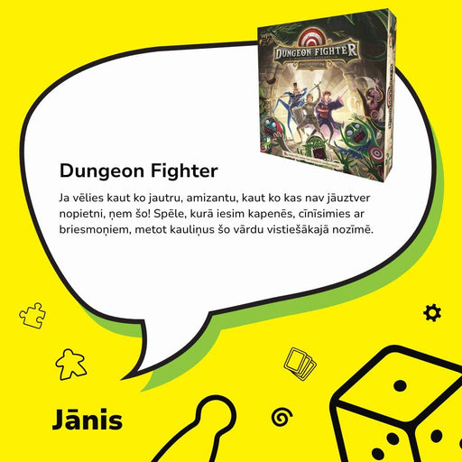 Brain Games LV galda spēles Dungeon Fighter 2nd Ed.