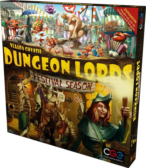 Brain Games LV galda spēles Dungeon Lords: Festival Season