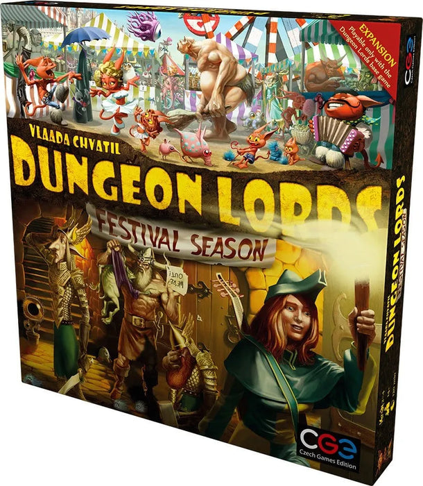 Brain Games LV galda spēles Dungeon Lords: Festival Season