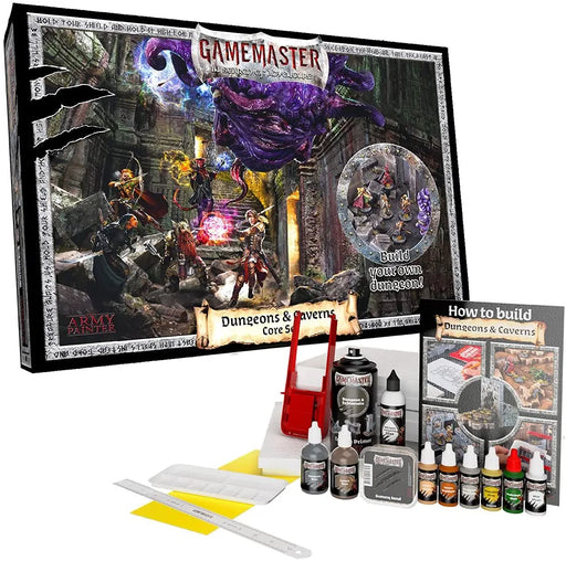 Brain Games LV Krāsošanas piederumi Dungeons and Caverns krāsu un piederumu komplekts