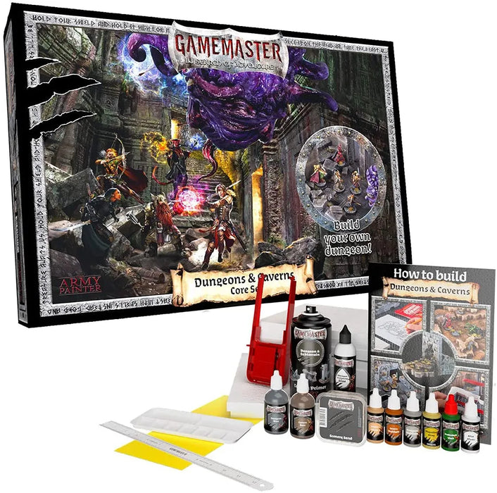 Brain Games LV Krāsošanas piederumi Dungeons and Caverns krāsu un piederumu komplekts