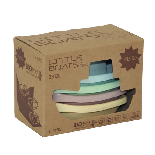n/a n/a ECO Little boats set 4 pcs., ELFIKI