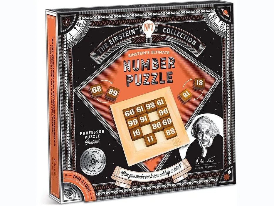 Brain Games LV Prāta mežģi Einstein Collection; Einstein Number Puzzle