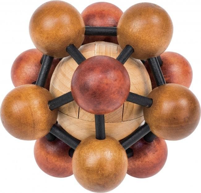 Brain-Games.lv Prāta mežģi Einstein's Atom Puzzle prāta mežģis