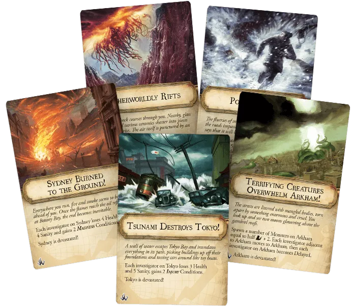 n/a galda spēles Eldritch Horror: Cities in Ruin (paplašinājums)